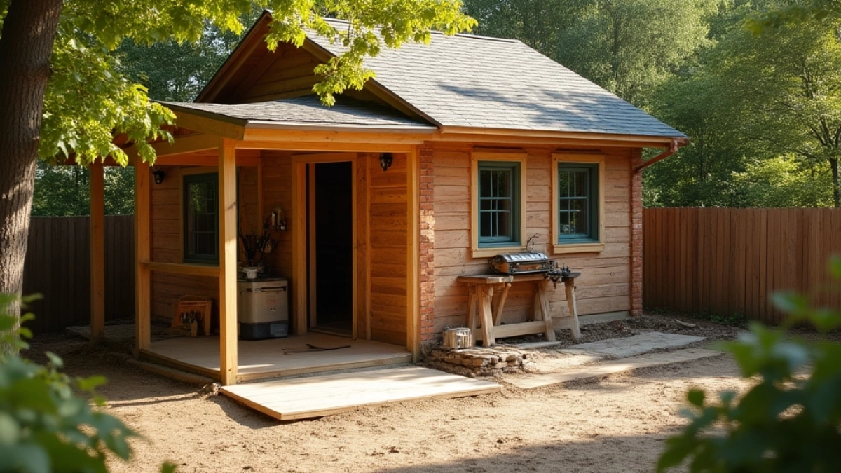 jak wyremontować mały domek