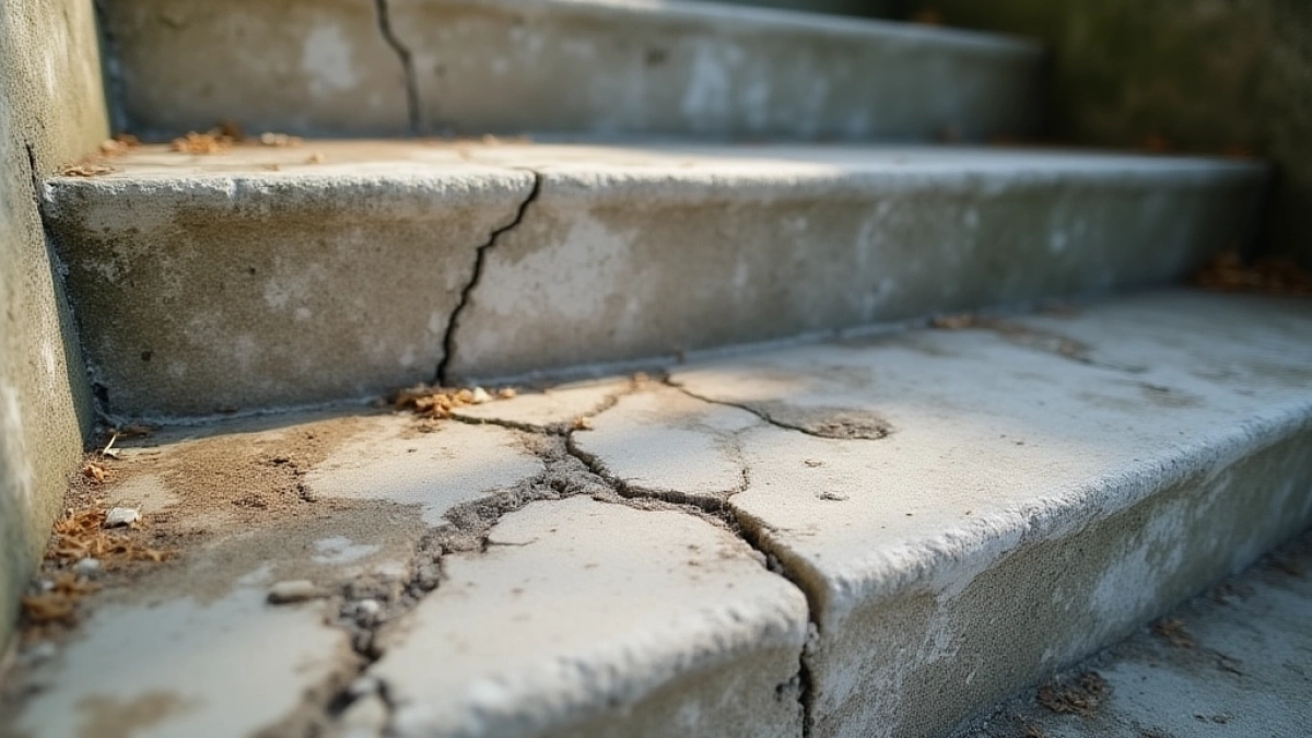 jak wyremontować schody zewnętrzne