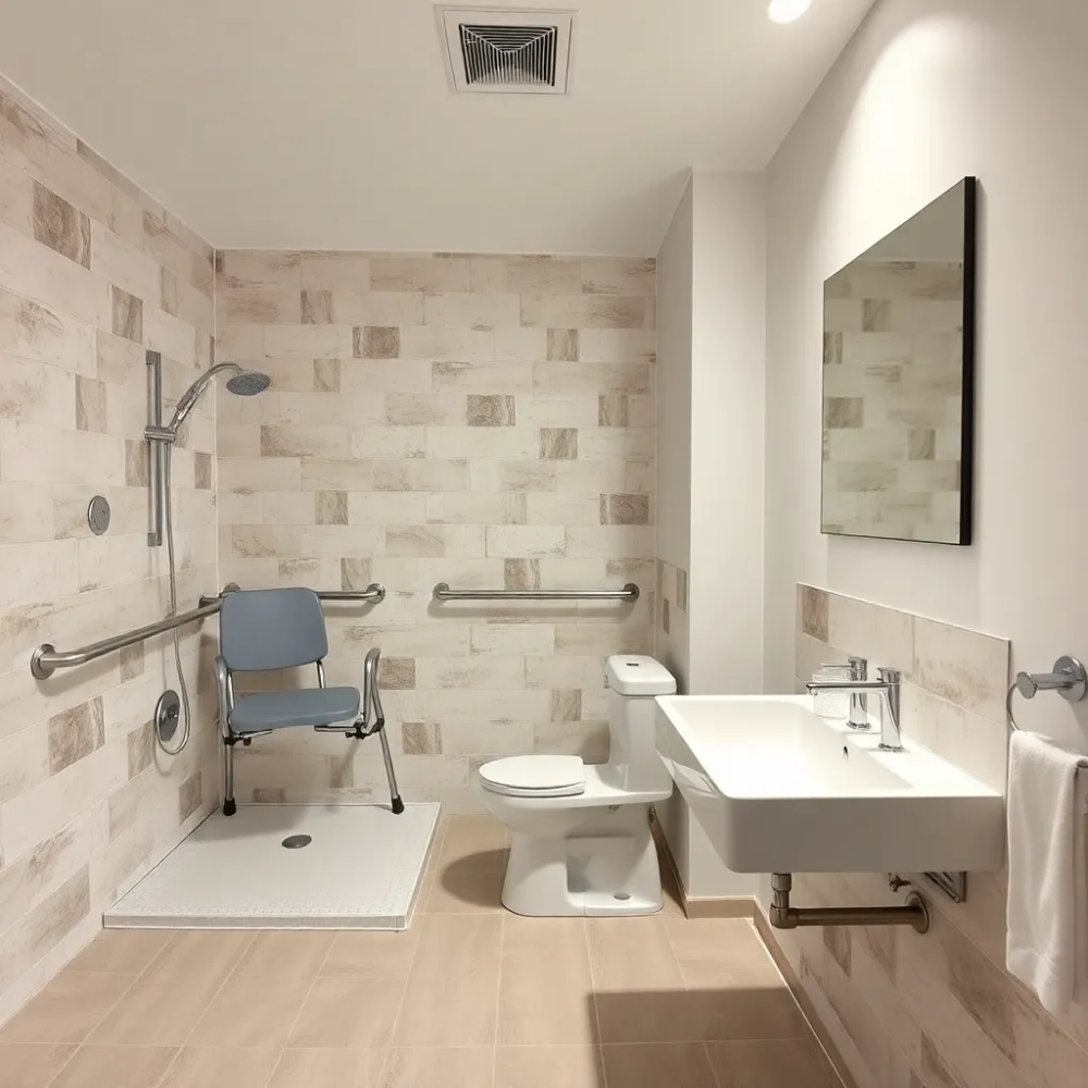 remont łazienki dla osoby niepełnosprawnej kosztorys