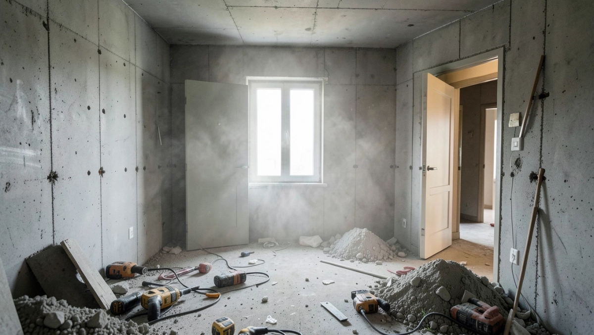 remont mieszkania w bloku w jakich godzinach