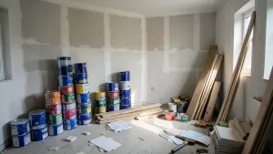 koszt remontu pokoju 25m2