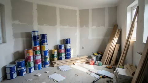 koszt remontu pokoju 25m2