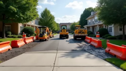 Remont drogi a wjazd na posesję